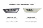 Morimoto 4Banger LED Fog Lights: 2021-2023 Ford F-150