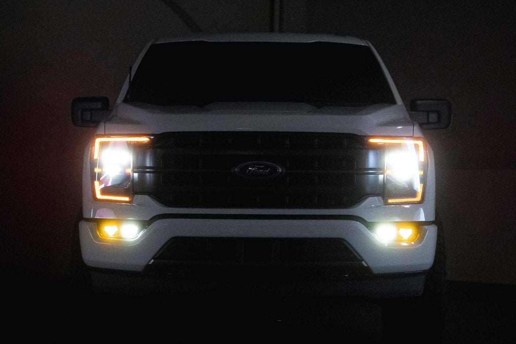 Morimoto 4Banger LED Fog Lights: 2021-2023 Ford F-150