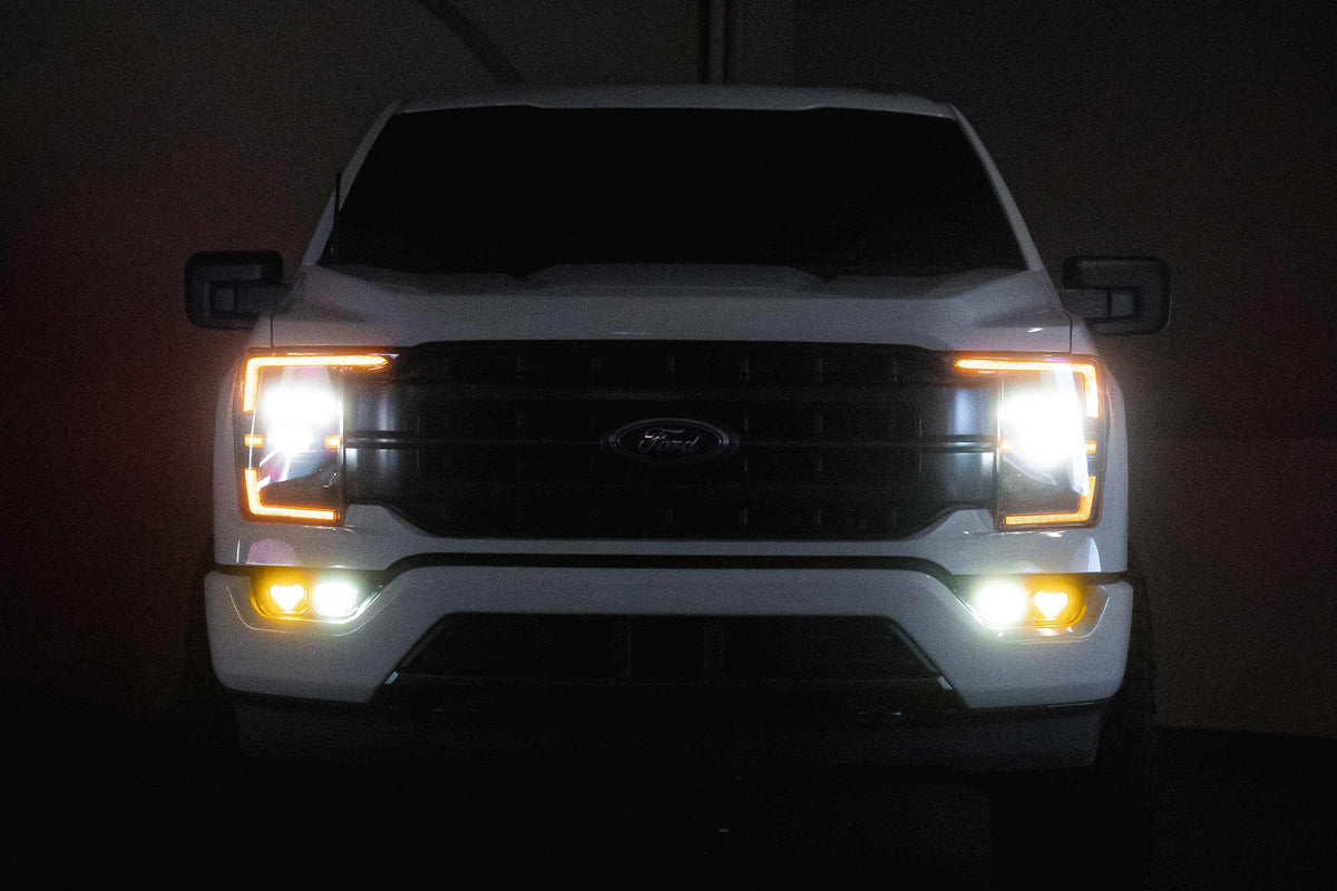 Morimoto 4Banger LED Fog Lights: 2021-2023 Ford F-150