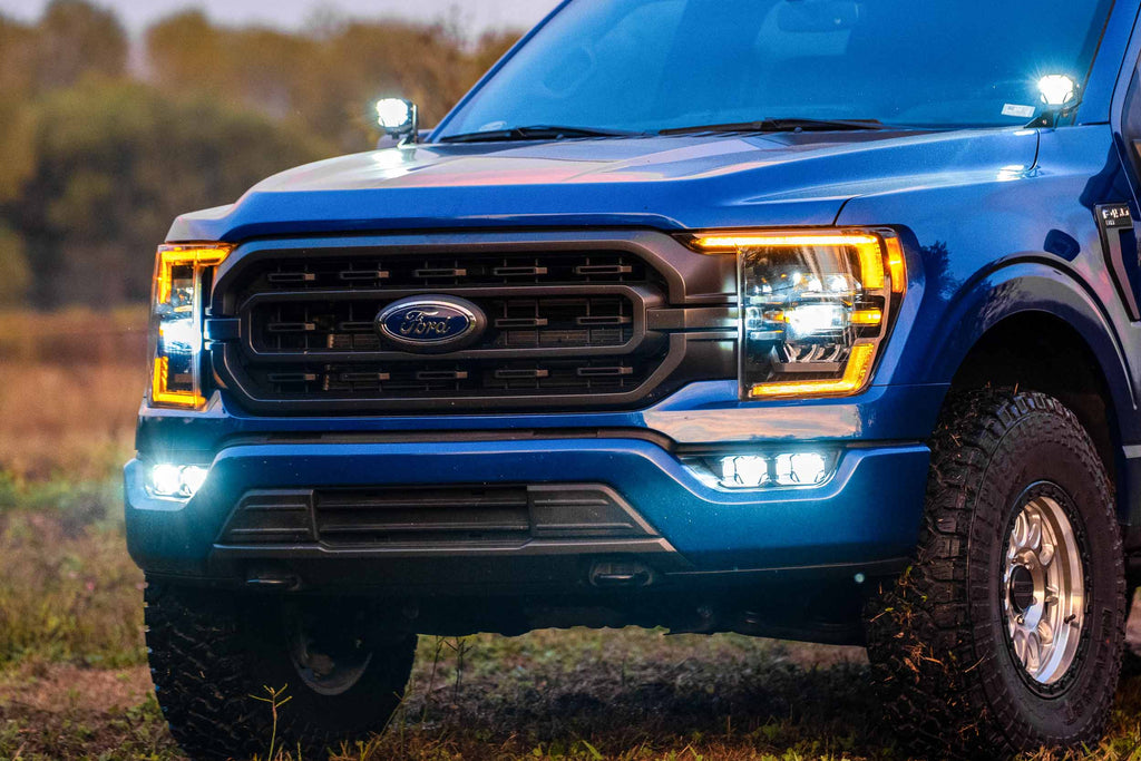 Morimoto 4Banger LED Fog Lights: 2021-2023 Ford F-150