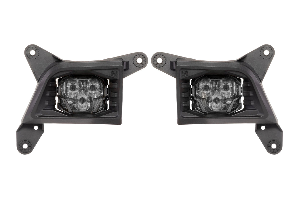 Morimoto 4Banger LED Fog Lights: 2019-2021 Chevy Silverado 1500