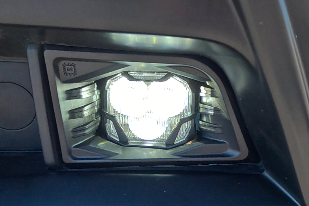 Morimoto 4Banger LED Fog Lights: 2020-2023 Chevy Silverado 2500/3500 HD