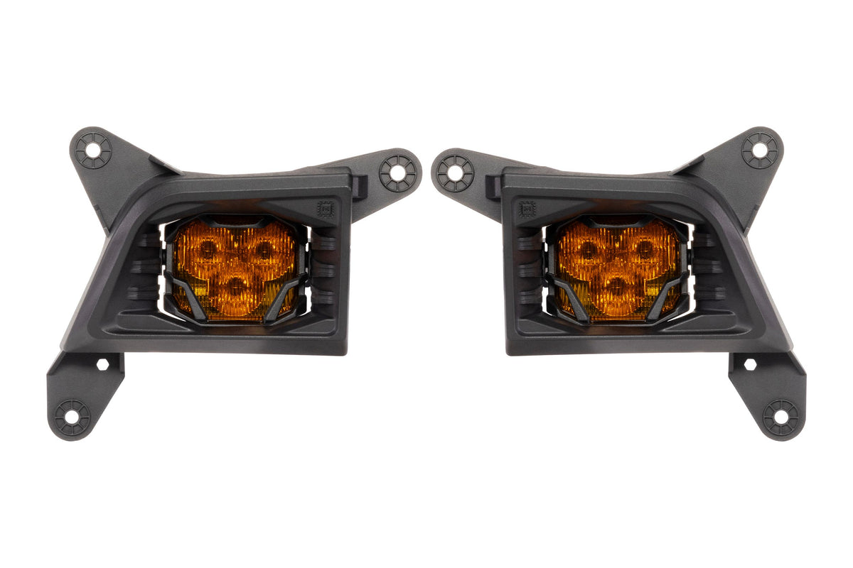 Morimoto 4Banger LED Fog Lights: 2020-2023 Chevy Silverado 2500/3500 HD