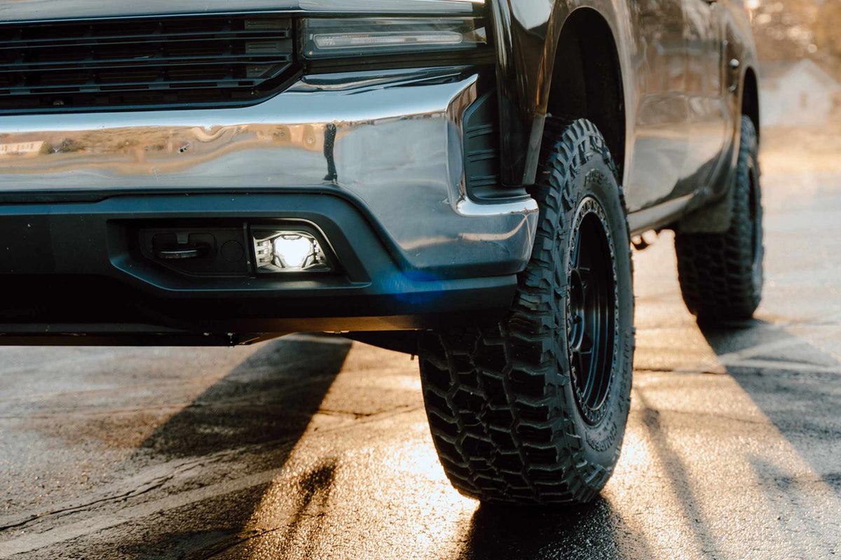 Morimoto 4Banger LED Fog Lights: 2019-2021 Chevy Silverado 1500