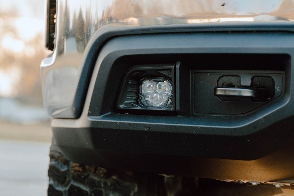 Morimoto 4Banger LED Fog Lights: 2020-2023 Chevy Silverado 2500/3500 HD