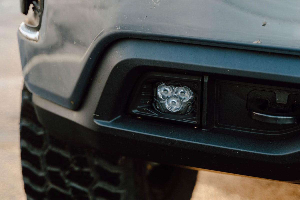 Morimoto 4Banger LED Fog Lights: 2019-2021 Chevy Silverado 1500