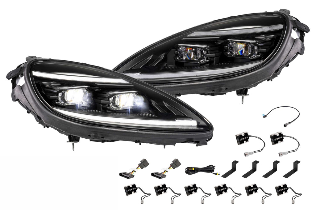 2005-2013 Chevy Corvette C6 | Morimoto XB Evo Hybrid LED Headlights