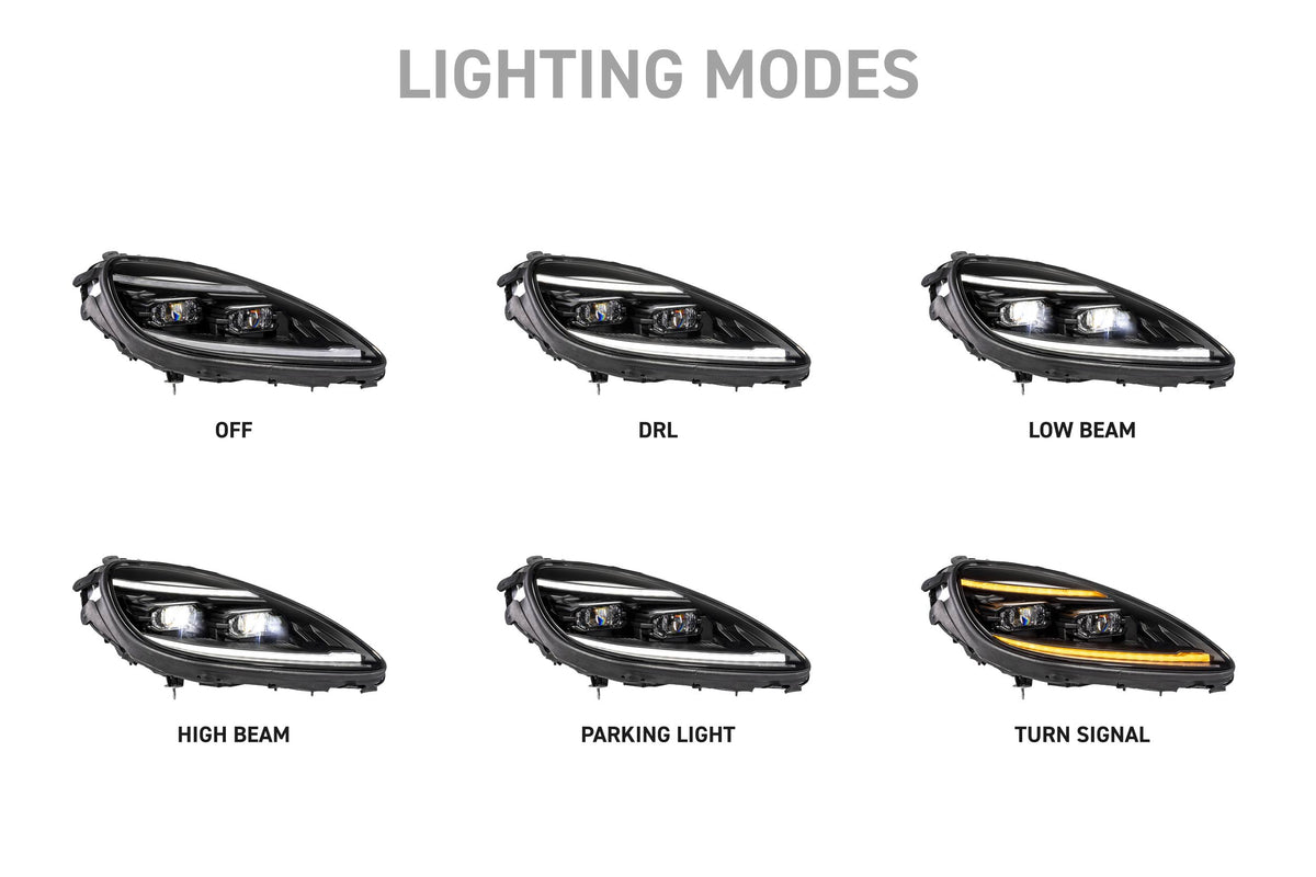 2005-2013 Chevy Corvette C6 | Morimoto XB Evo Hybrid LED Headlights