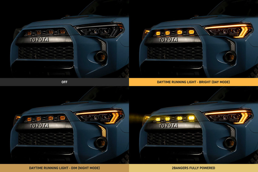 2014-2024 TOYOTA 4RUNNER MORIMOTO XBG LED GRILLE