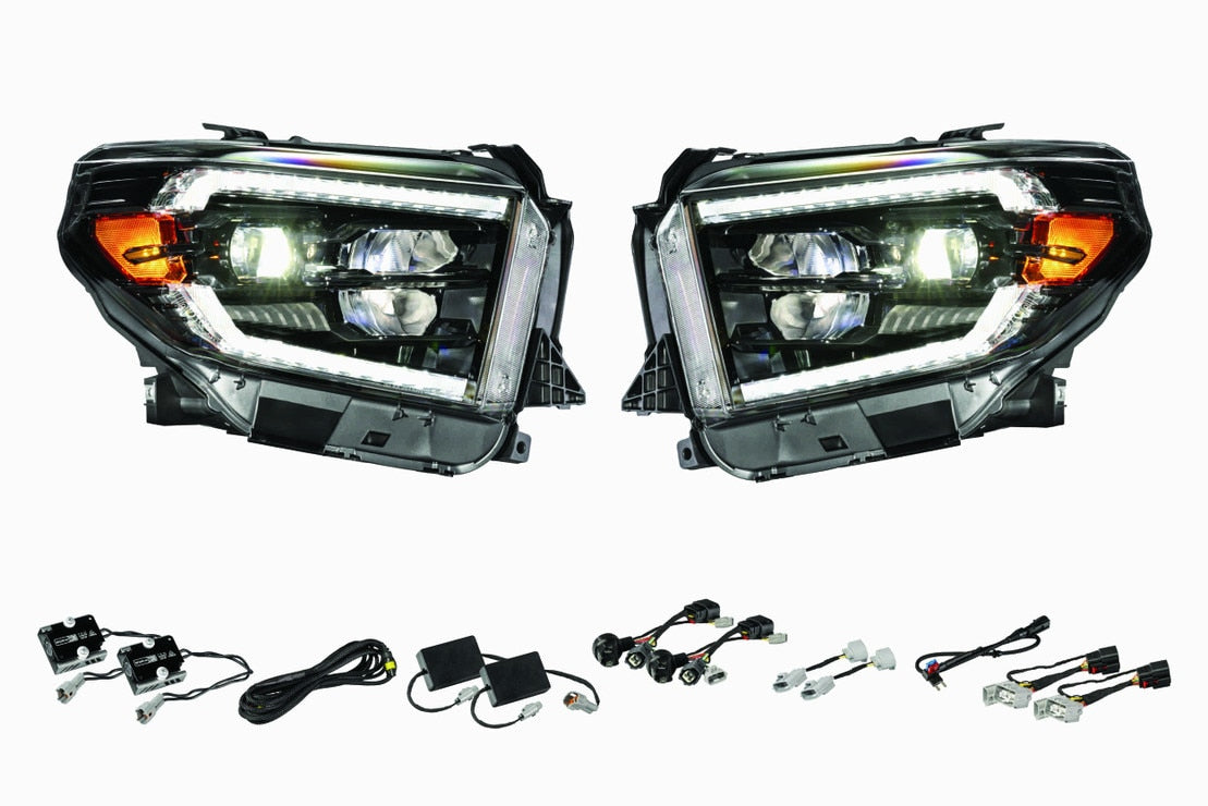 2014-2021 TOYOTA TUNDRA XB EVO HYBRID LED HEADLIGHTS