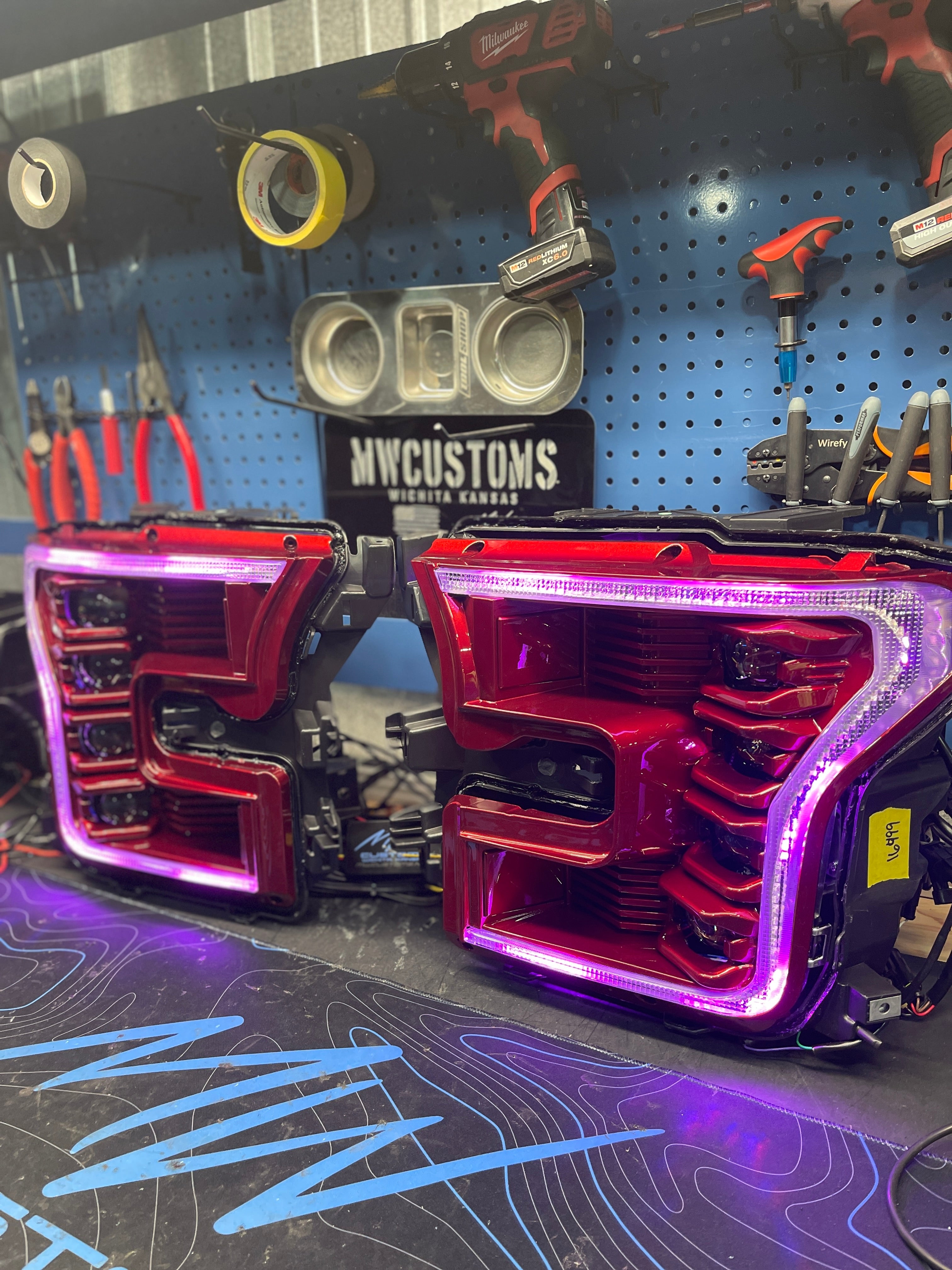 Mayones Exotic 4弦LEDカスタム 2015-2017 Ford F-150 Morimoto XB LED Headlights | MW Customs