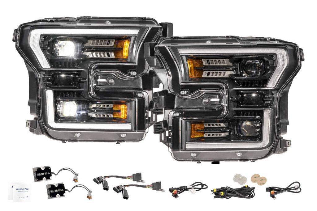 17-20 FORD RAPTOR XB EVO HYBRID LED HEADLIGHTS