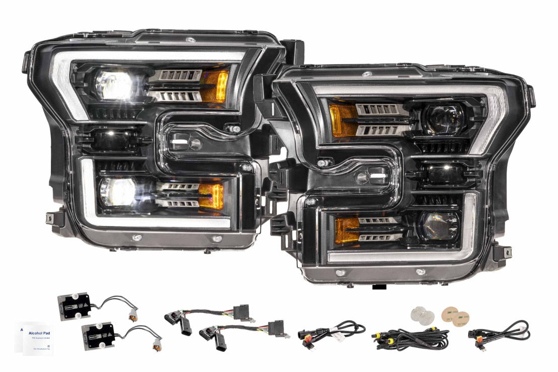 15-17 FORD F-150 XB EVO HYBRID LED HEADLIGHTS