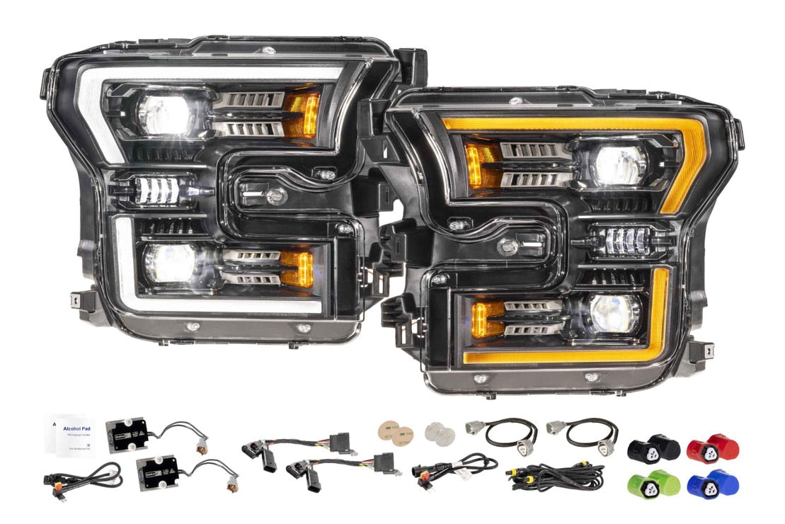 17-20 FORD RAPTOR XB EVO LED HEADLIGHTS