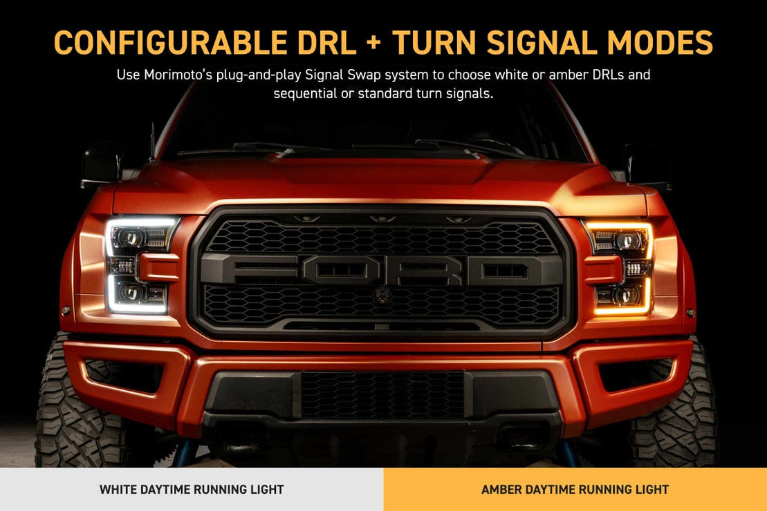 17-20 FORD RAPTOR XB EVO LED HEADLIGHTS