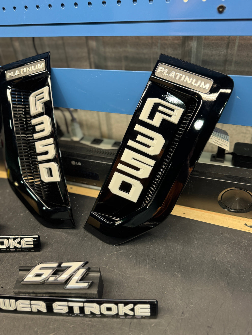 2017-2022 Ford Super Duty Fender Badges