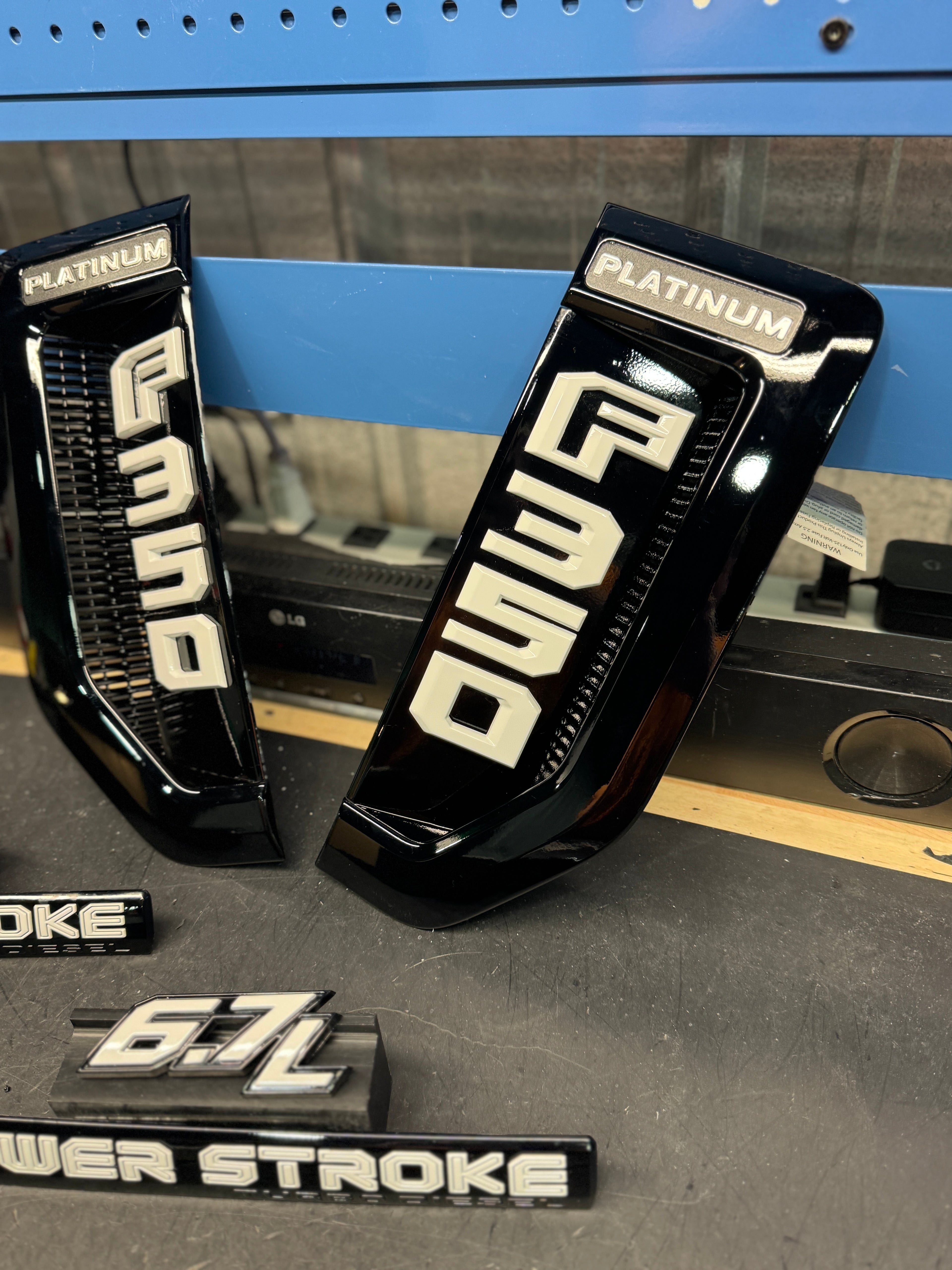 2017-2022 Ford Super Duty Fender Badges