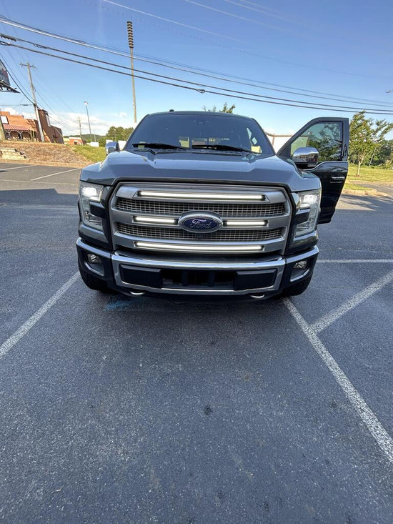 2015-2017 Ford F150 LED “Ghost” Grille Light Kit – Platinum, 6500 K White, IP67 Waterproof