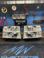 2007-13 CHEVROLET SILVERADO HALOGEN HEADLIGHTS