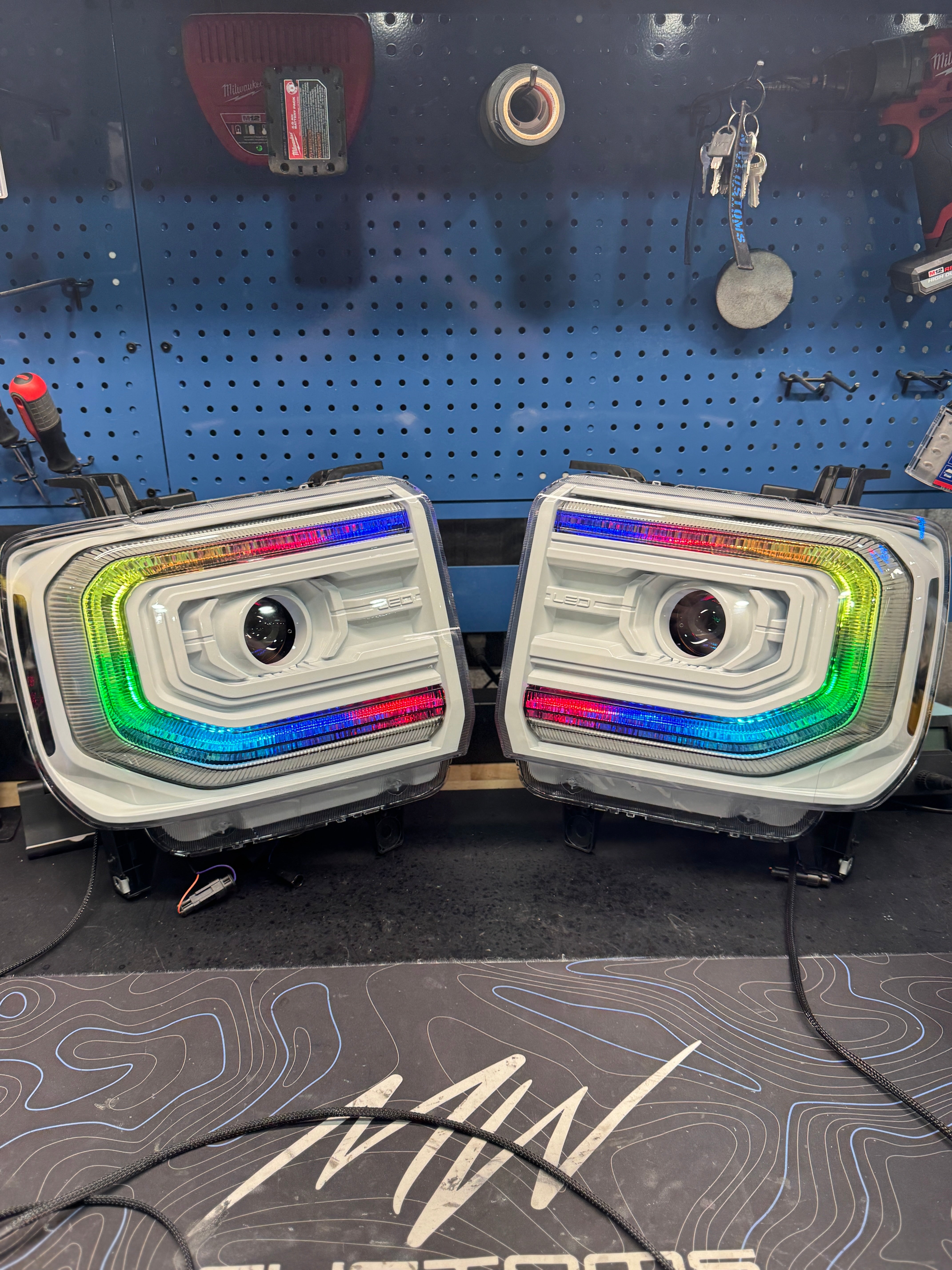 2014-2018 GMC Sierra Morimoto XB Headlights | MW Customs