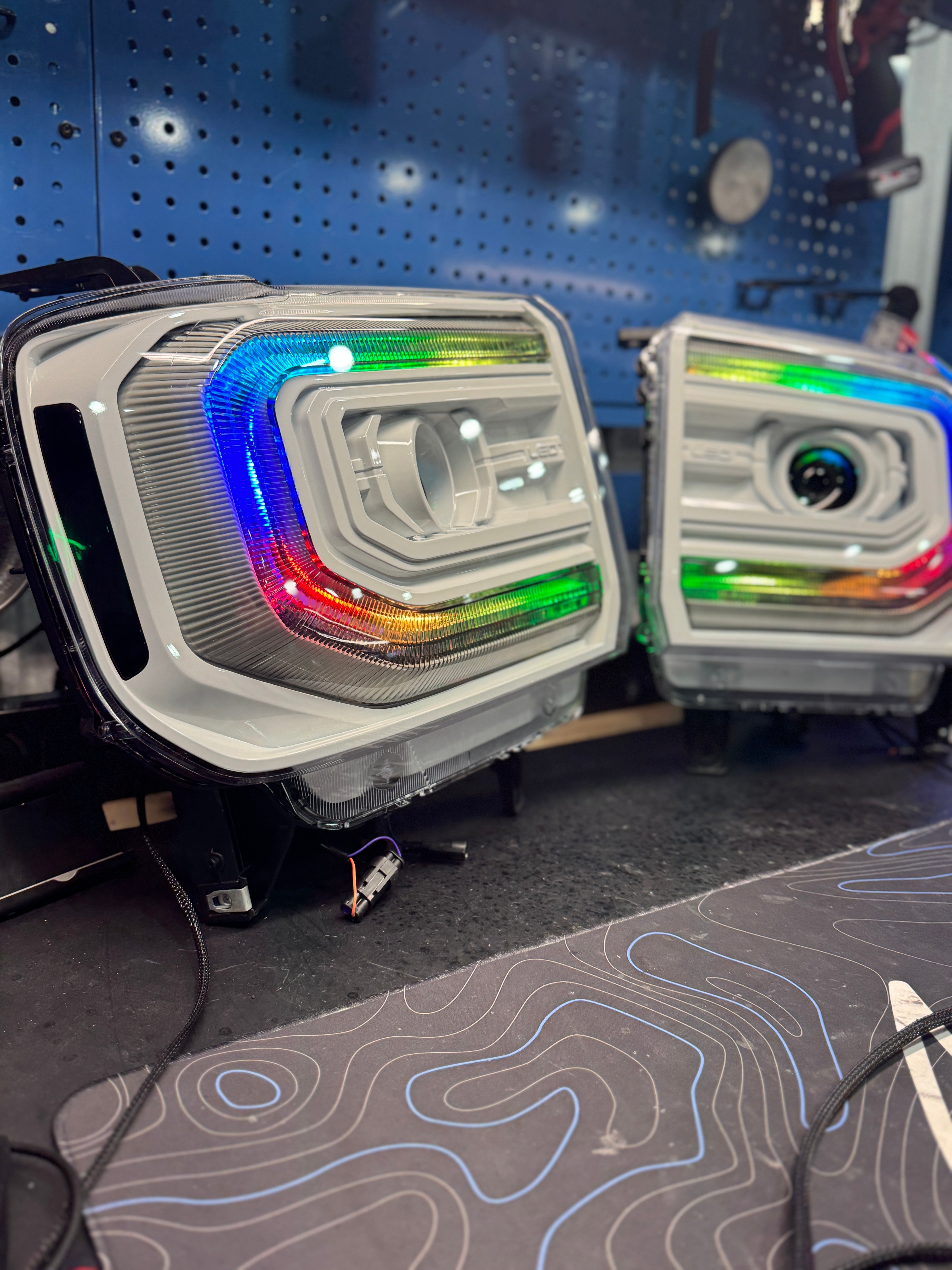 2014-2018 GMC Sierra Morimoto XB Headlights | MW Customs