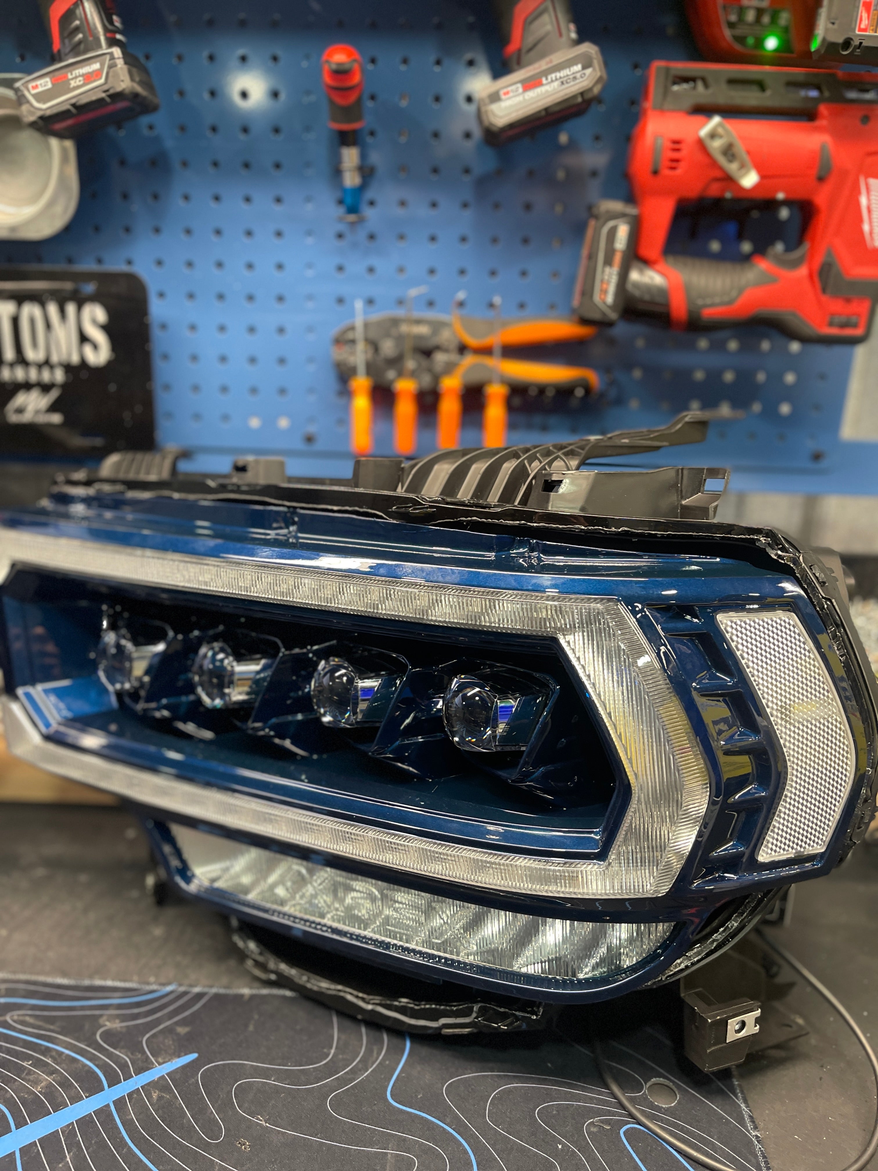 2019-2024 RAM HD 2500 ALPHAREX HEADLIGHTS NOVA SERIES