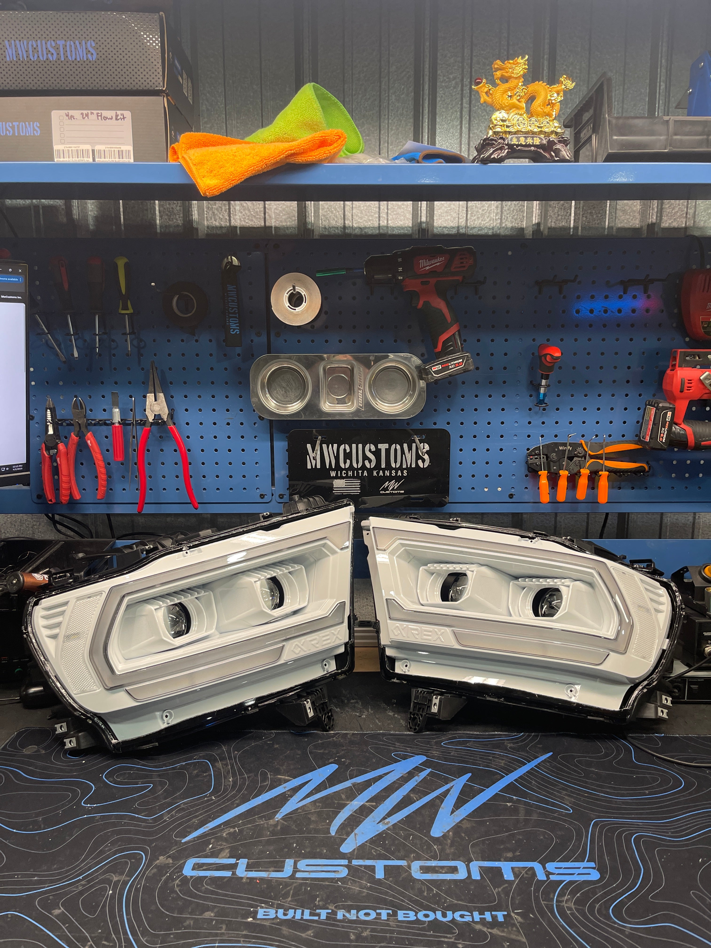 2019-2024 RAM 1500 ALPHAREX HEADLIGHTS