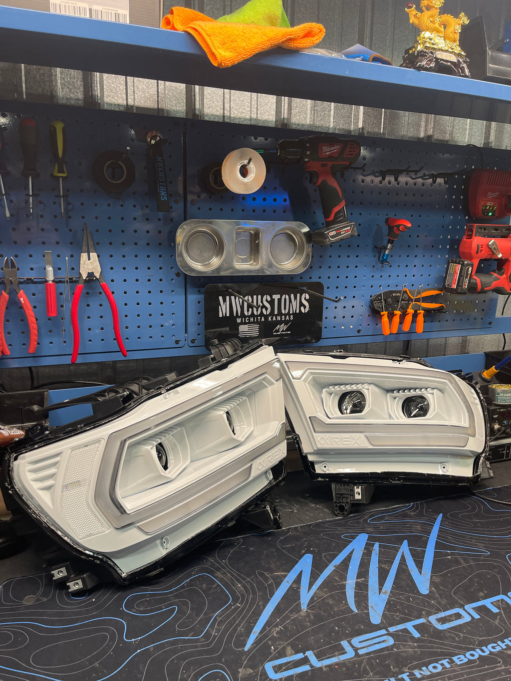 2019-2024 RAM 1500 ALPHAREX HEADLIGHTS
