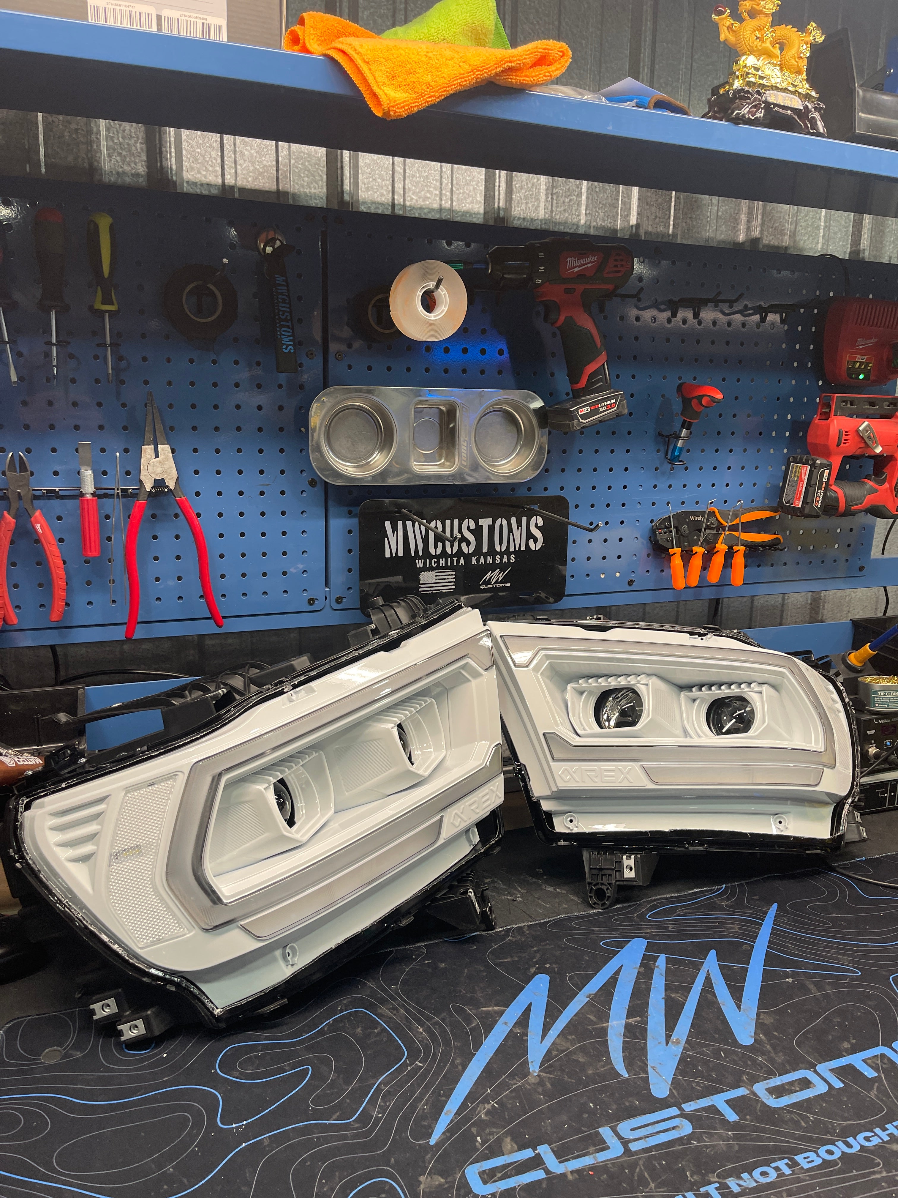 2019-2024 RAM 1500 ALPHAREX HEADLIGHTS