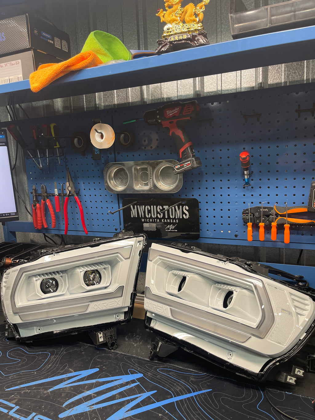 2019-2024 RAM 1500 ALPHAREX HEADLIGHTS