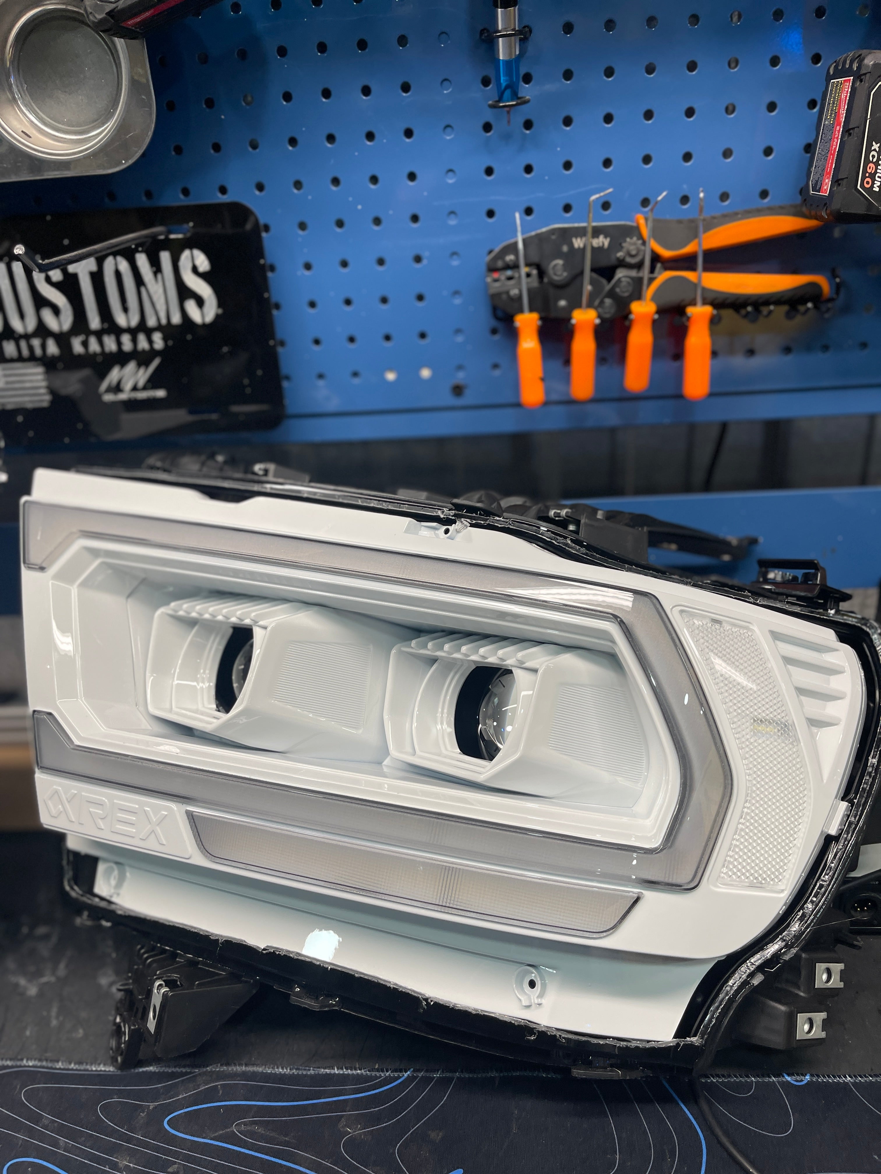 2019-2024 RAM 1500 ALPHAREX HEADLIGHTS
