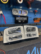 2005-07 FORD SUPER DUTY HEADLIGHTS (will also fit 99-04)