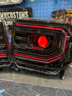 2014-18 GMC SIERRA C BAR STYLE HEADLIGHTS