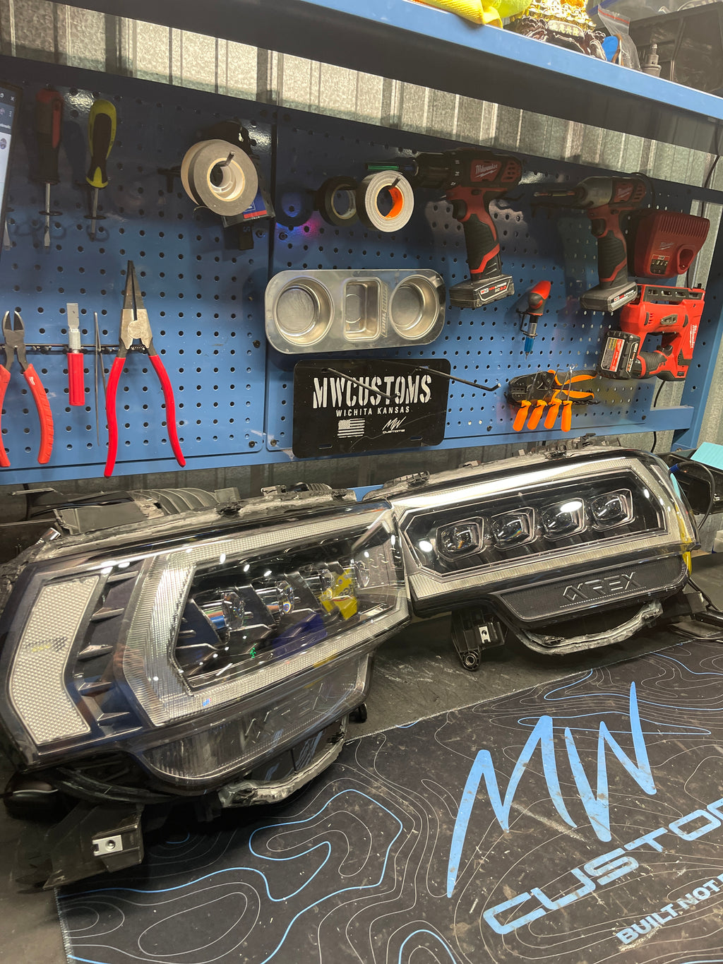 2019-2024 RAM HD 2500 ALPHAREX HEADLIGHTS NOVA SERIES