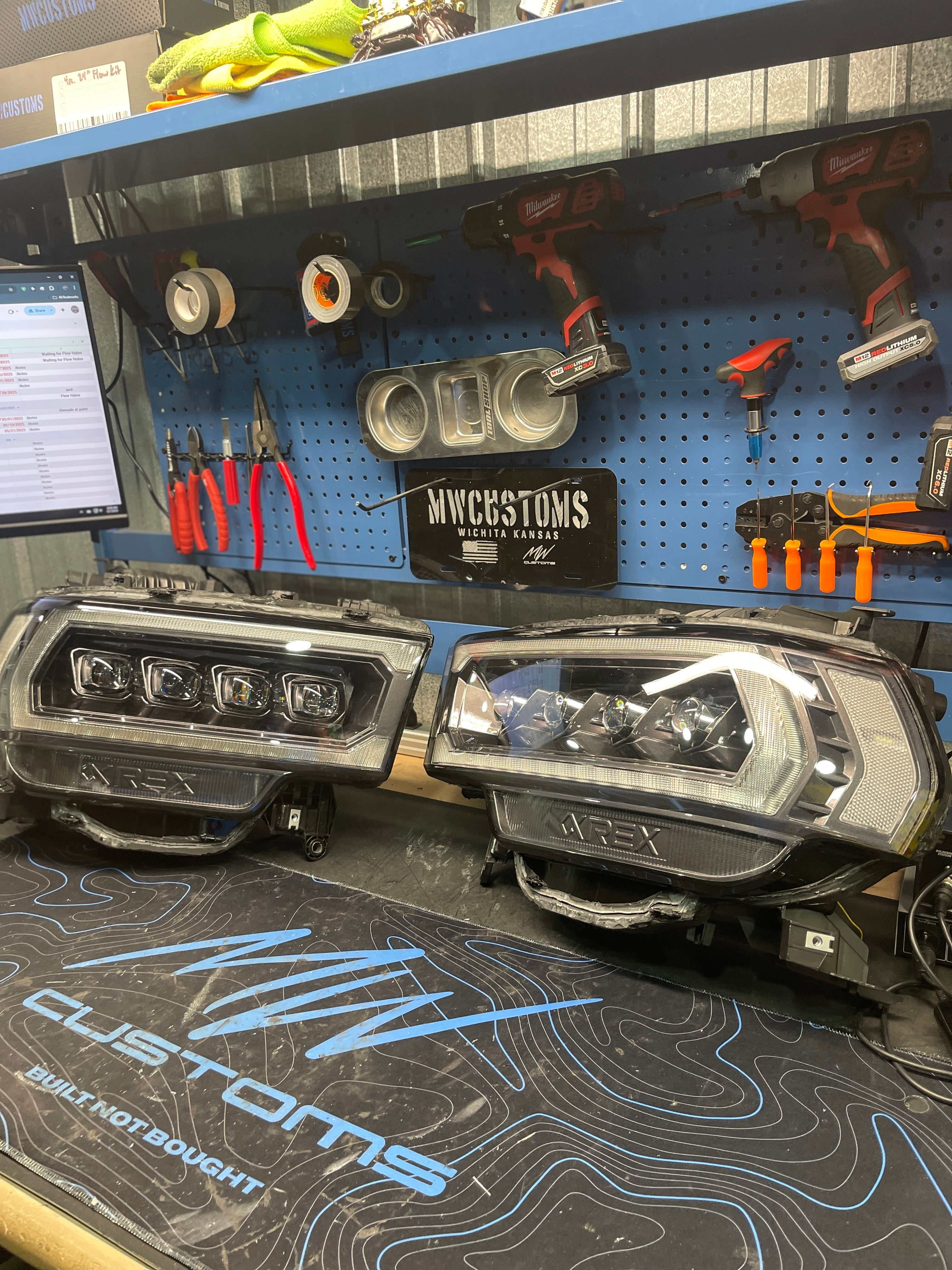2019-2024 RAM HD 2500 ALPHAREX HEADLIGHTS NOVA SERIES
