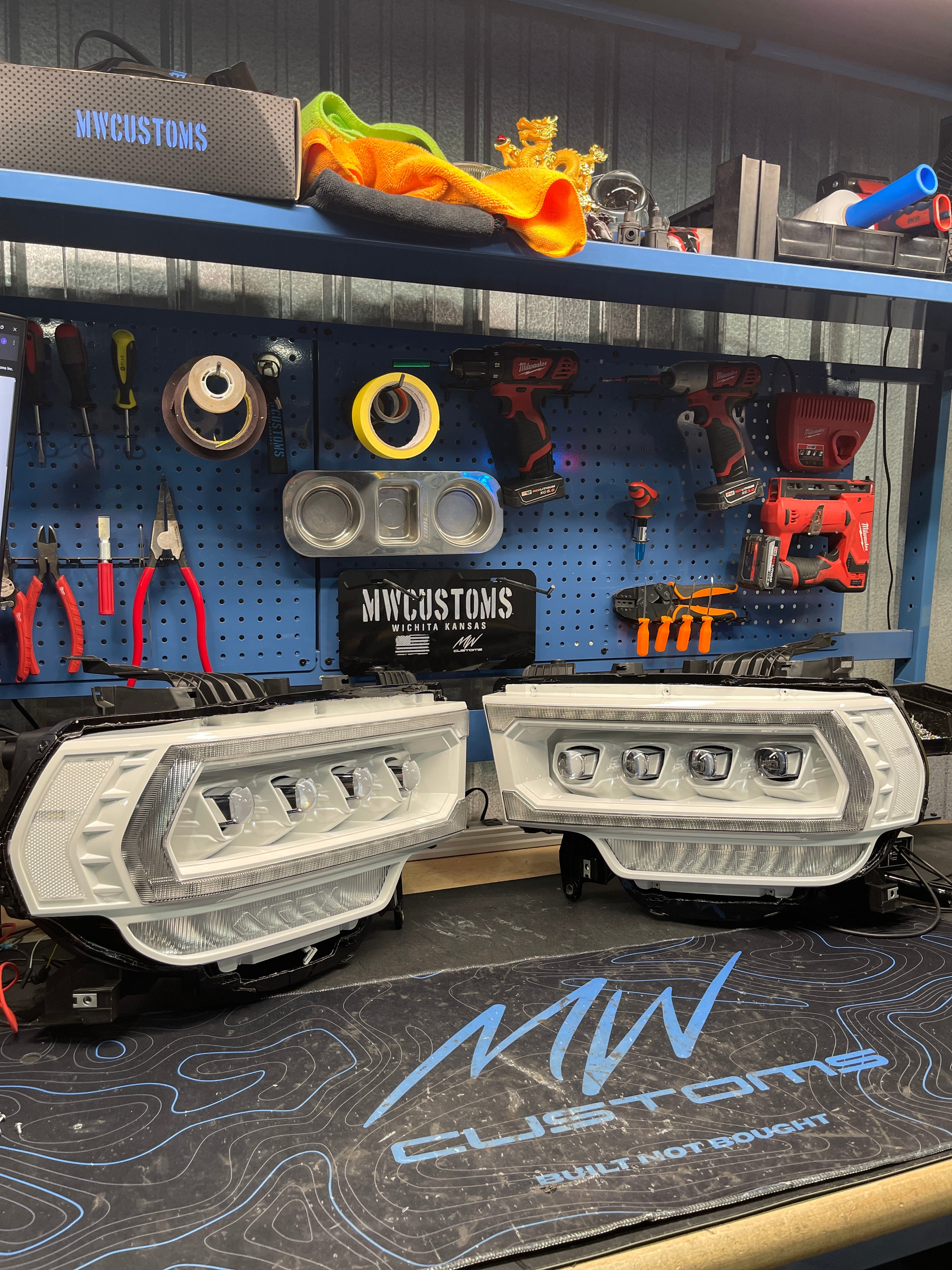 2019-2024 RAM HD 2500 ALPHAREX HEADLIGHTS NOVA SERIES