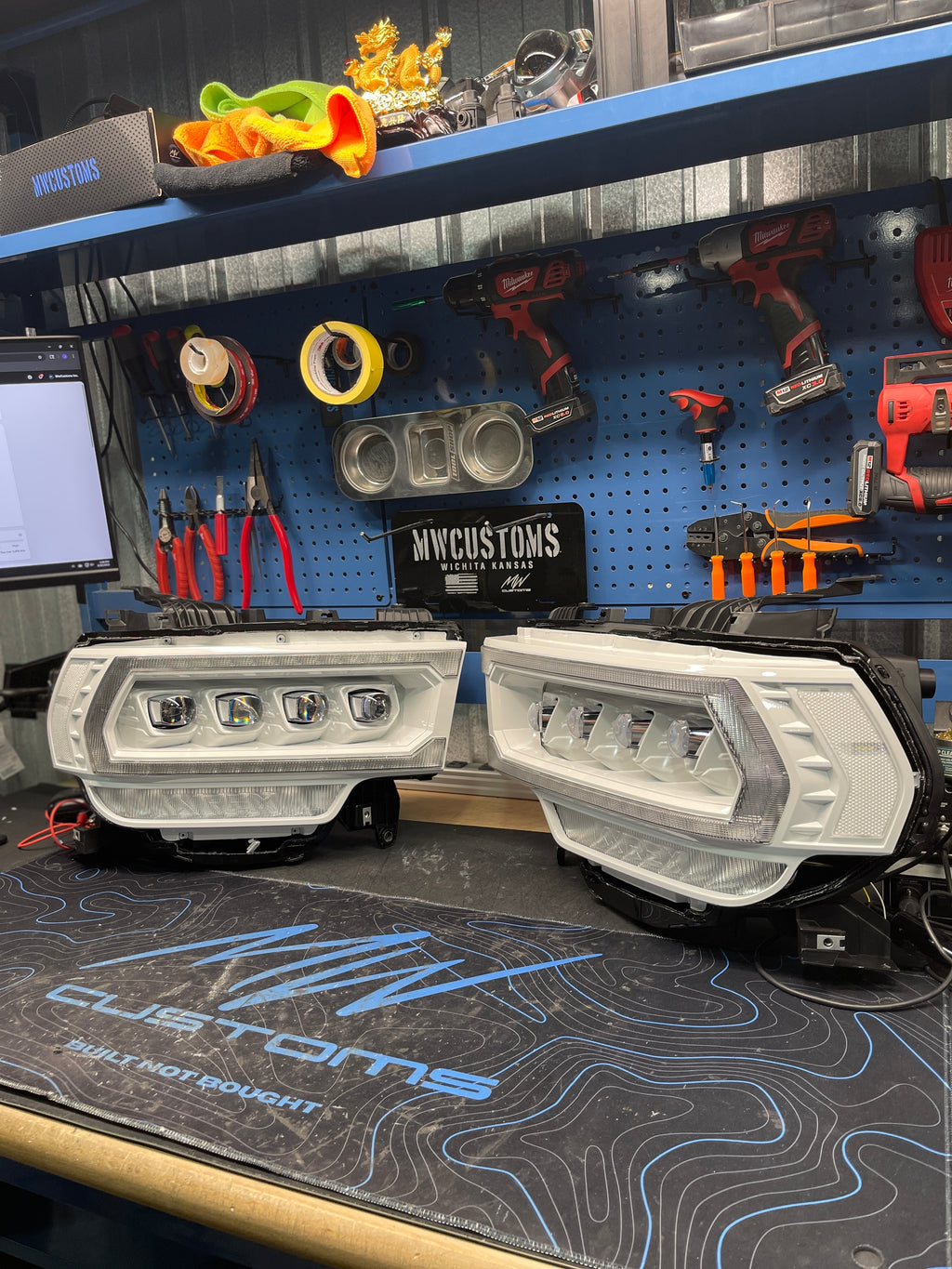 2019-2024 RAM HD 2500 ALPHAREX HEADLIGHTS NOVA SERIES