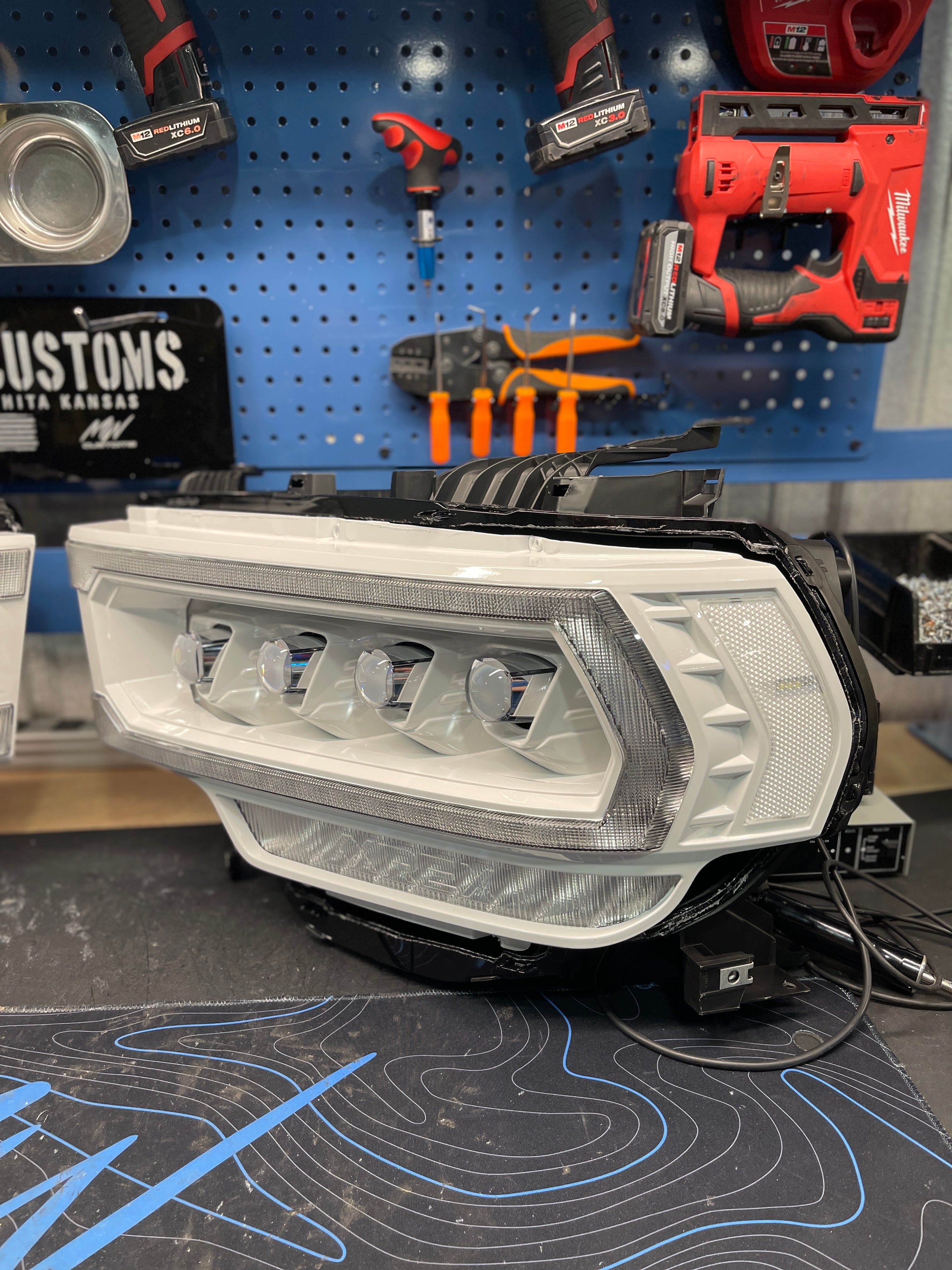 2019-2024 RAM HD 2500 ALPHAREX HEADLIGHTS NOVA SERIES