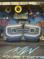 2014-18 GMC SIERRA C BAR STYLE HEADLIGHTS