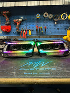 2009-18 DODGE RAM ALPHAREX G2 5TH GEN RAM STYLE HEADLIGHTS