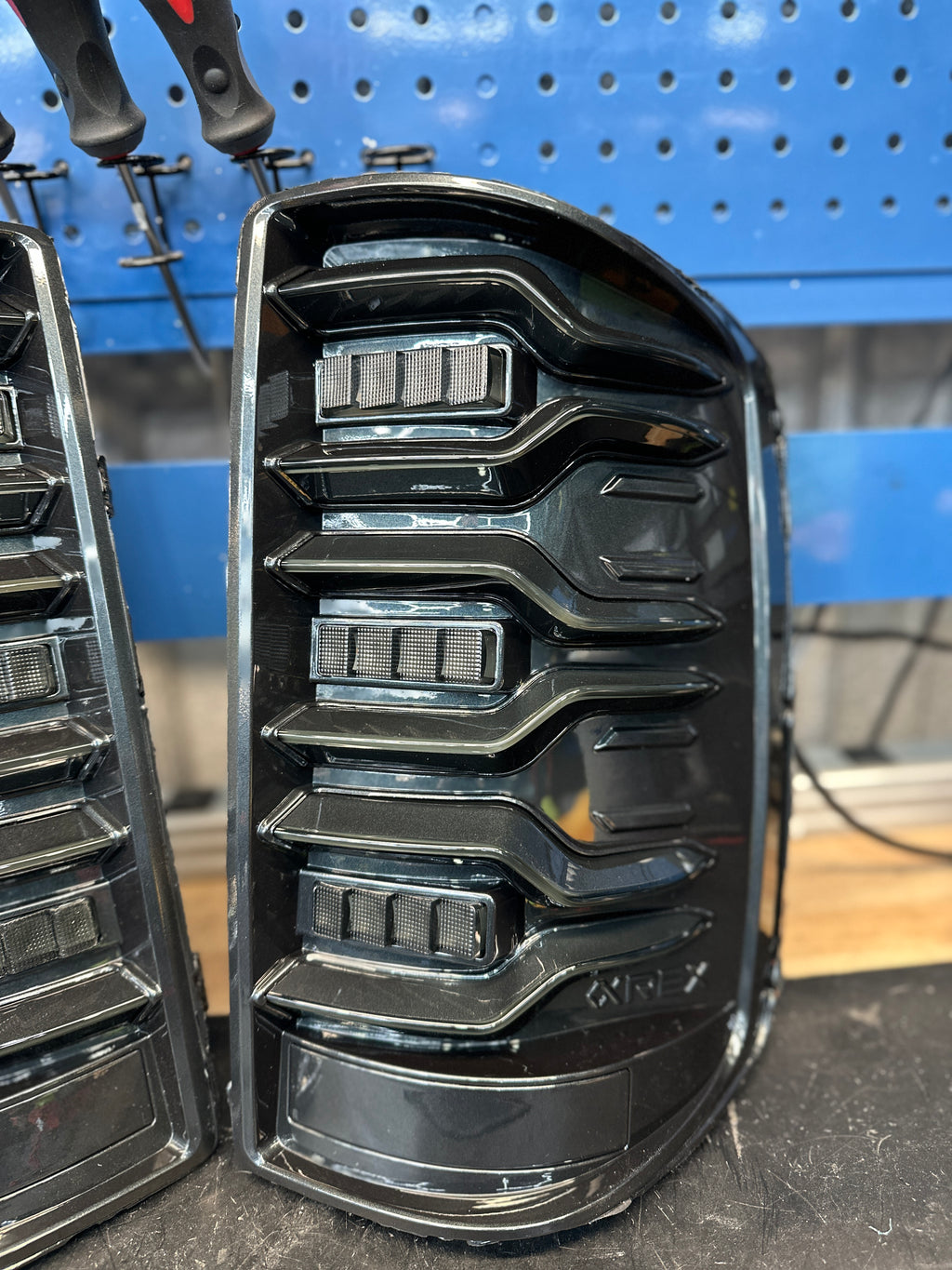 2014-2018 Chevy Silverado 1500 | 2015-2019 Chevy Silverado HD AlphaRex Luxx Series Tail Light