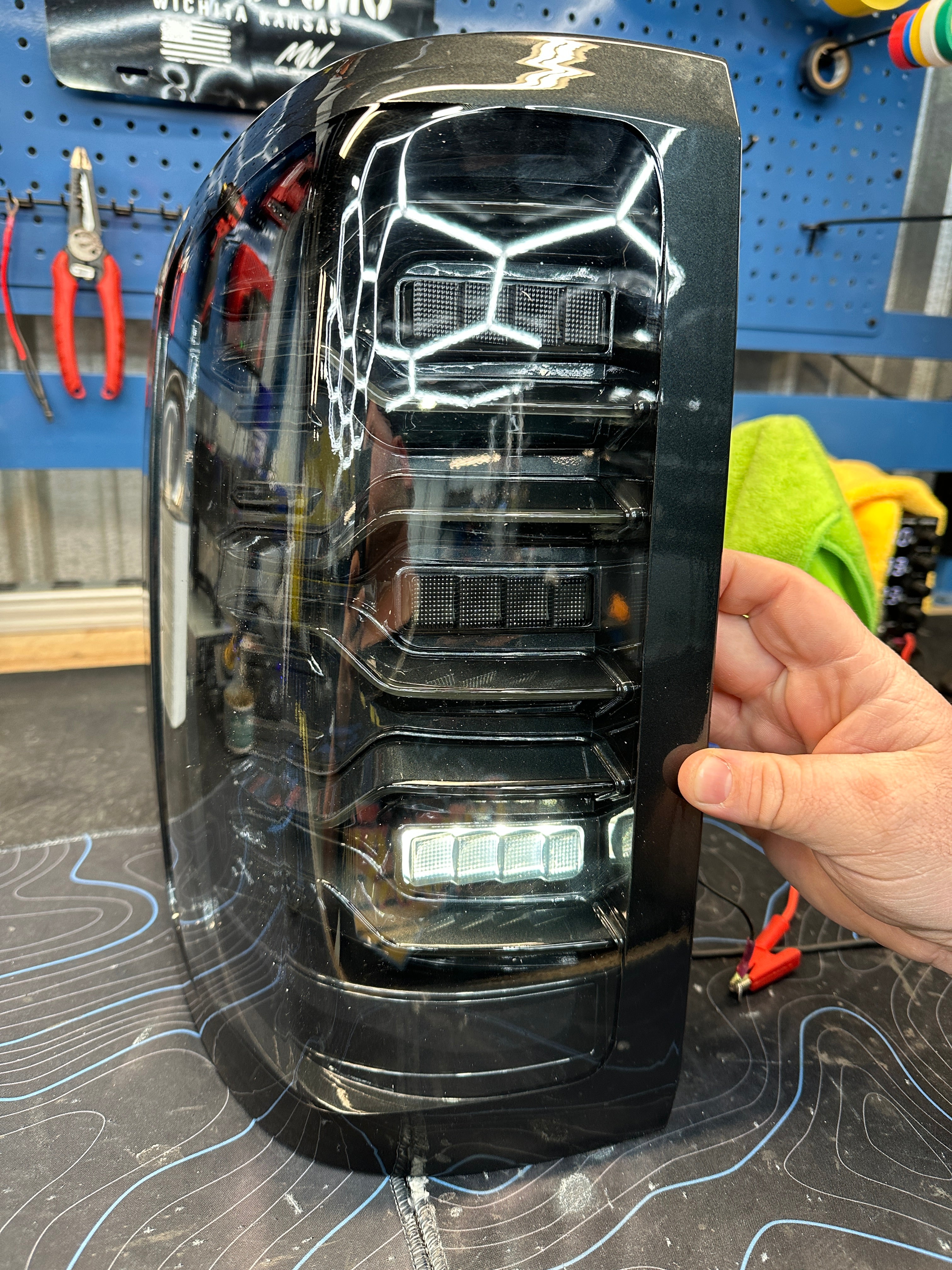 2014-2018 Chevy Silverado 1500 | 2015-2019 Chevy Silverado HD AlphaRex Luxx Series Tail Light