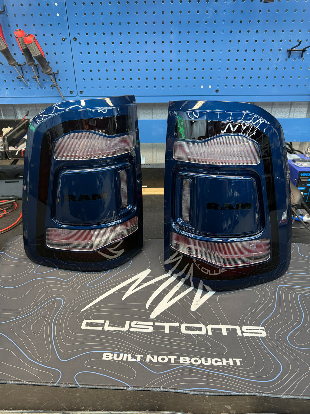 2019-2024 RAM 1500 | 2500 | 3500 FULL LED TAIL LIGHTS (5TH Gen Upgrade ...