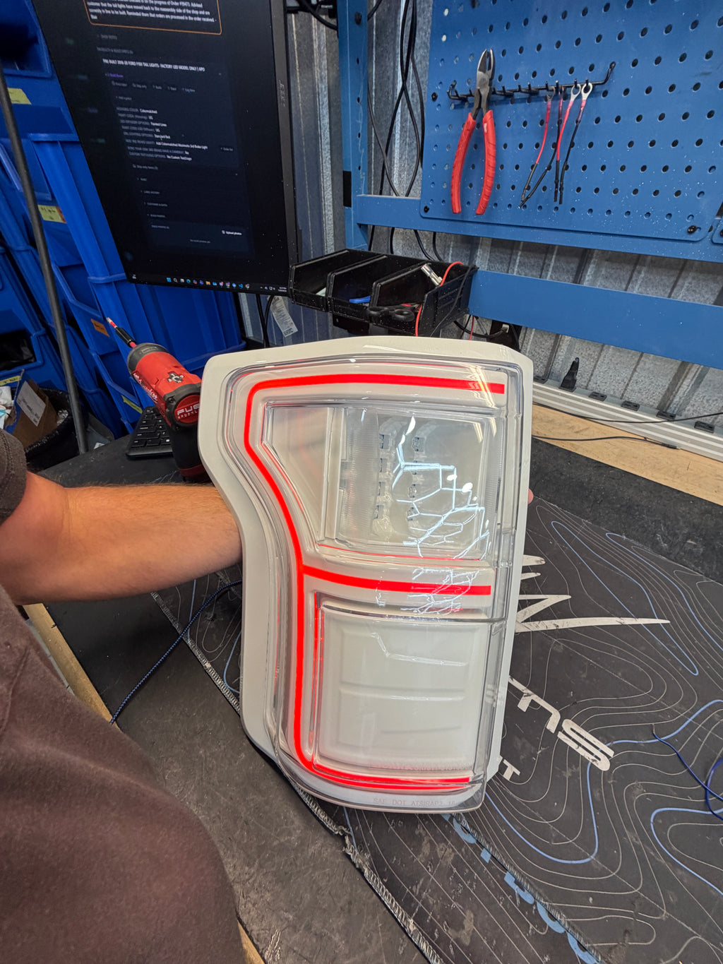 2018-2020 FORD F150 TAIL LIGHTS (Fits factory LED trucks only)