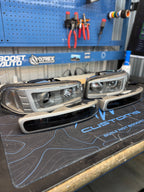 1999-2006 GMC Sierra C Bar LED Headlights