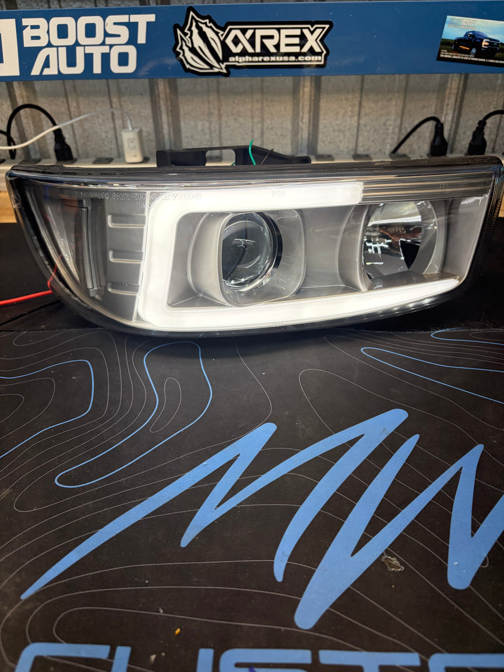1999-2006 GMC Sierra C Bar LED Headlights