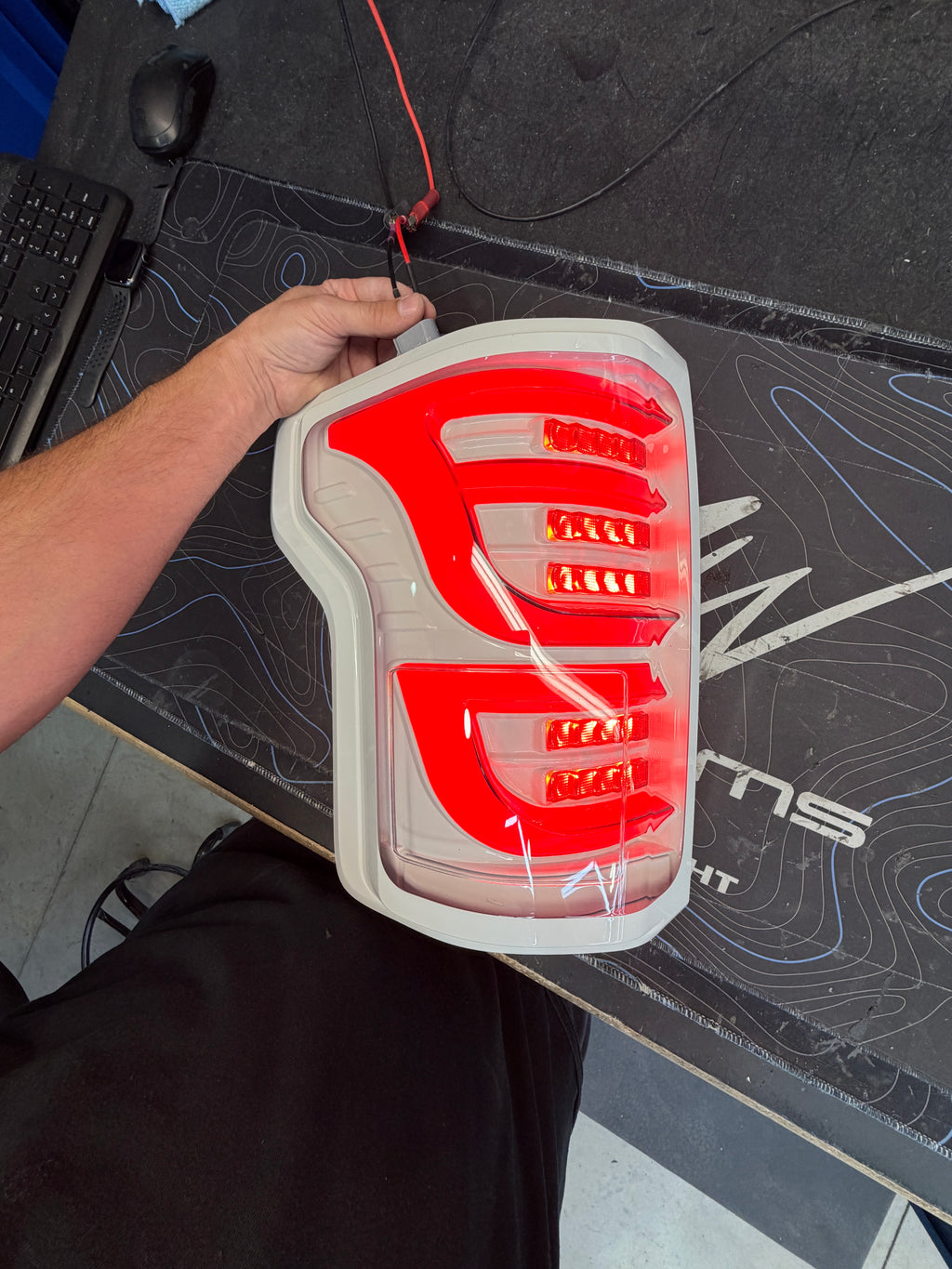 2015-2020 FORD F150 ALPHAREX LUXX SERIES TAIL LIGHTS (Fits factory halogen trucks only)