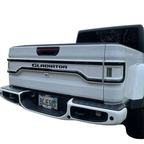 2020-2026 Jeep Gladiator JT LED Tailgate Panel Light + Flush Mount LED Tail Lights (Colormatched)