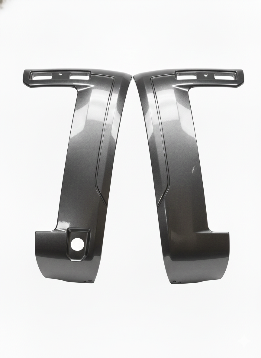 2024+ GMC SIERRA HD COLORMATCHED FRONT BUMPER SIDE MOLDING