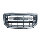 2016-2018 GMC SIERRA 1500 CHROME TRIM STYLE COLORMATCHED GRILLE